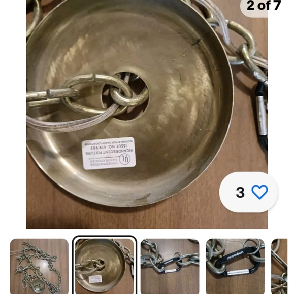 Heavy Duty chain for chandelier read - Picture 4 of 7